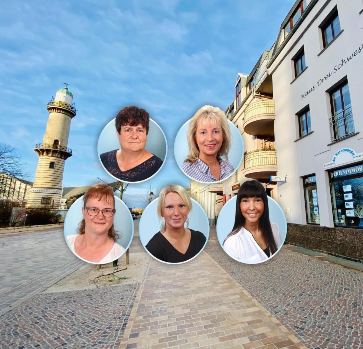 Berringer, Krabbe, Direkt An Der Promenade Appartement Rostock Buitenkant foto